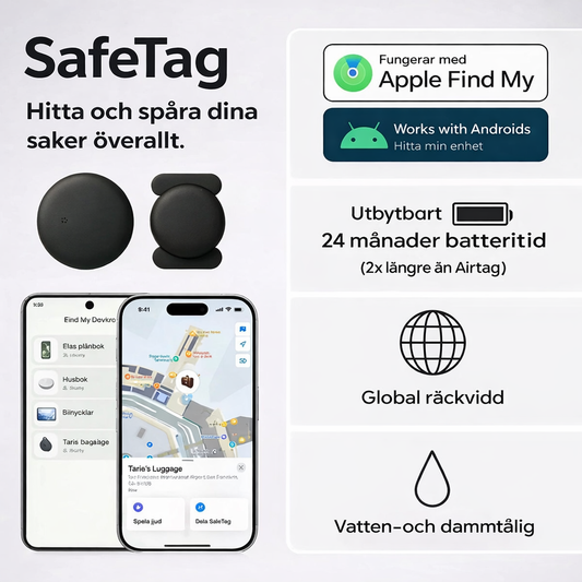 SafeTag - Skydda Dina Värdesaker