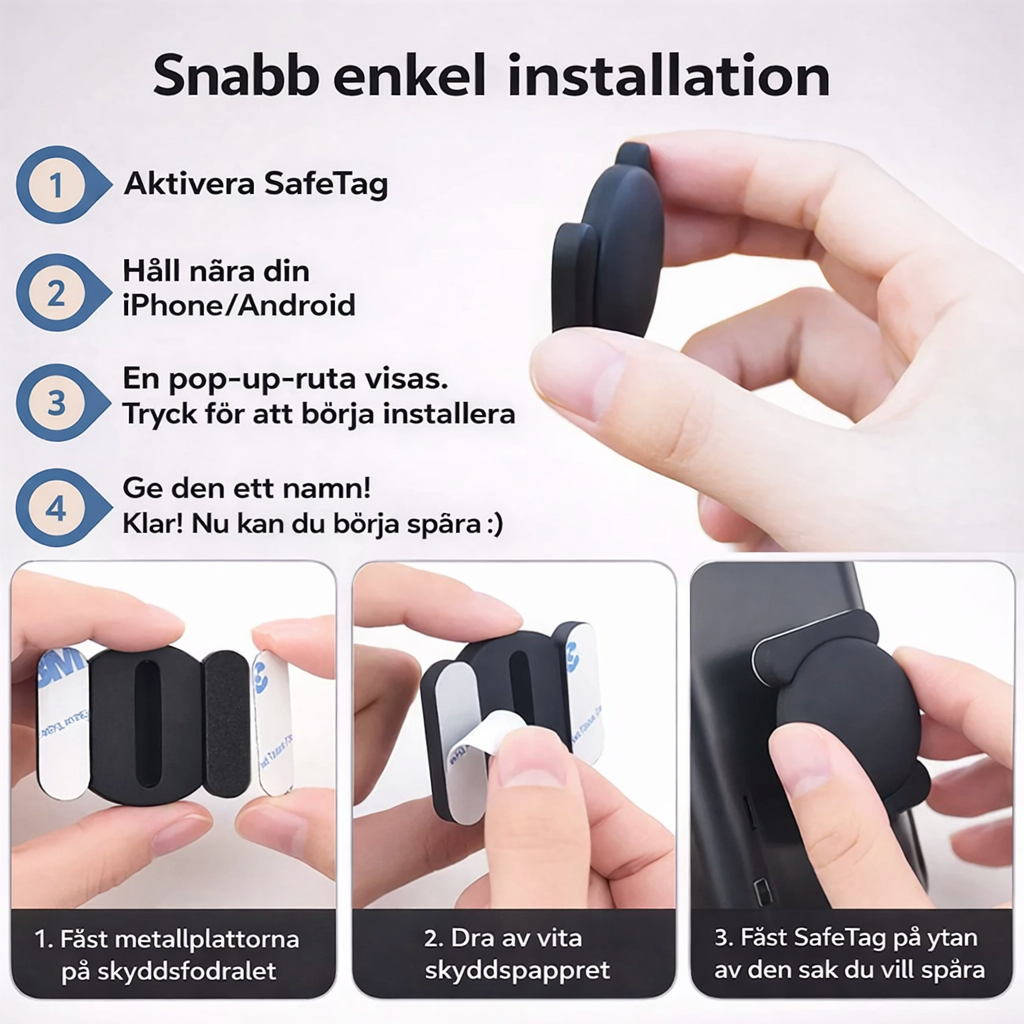 SafeTag - Skydda Dina Värdesaker