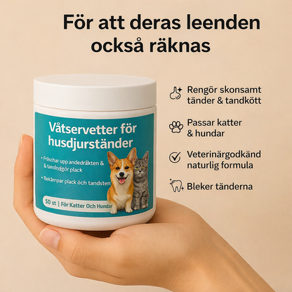Freshwipes - Skyddar din hund mot tandproblem